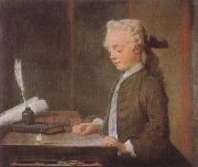 Jean Baptiste Simeon Chardin Child with Top France oil painting artist